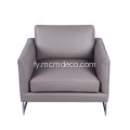 Moderne Milo Baughman Leather Lounge Chair 1968